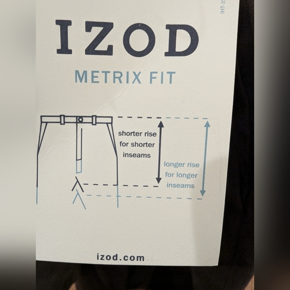 NWT Men’s Izod Fulton Dress Chino brown Size W42 L32 - Picture 8 of 11